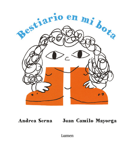 Bestiario en mi bota / Bestiary in My Boot book cover by Andrea Serna