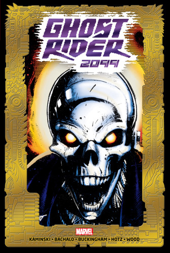 Ghost Rider 2099 Omnibus Chris Bachalo Cover book cover by Len Kaminski
