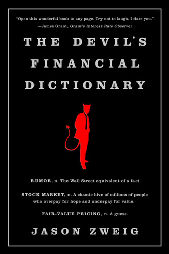 The Devil's Financial Dictionary book cover by Jason Zweig