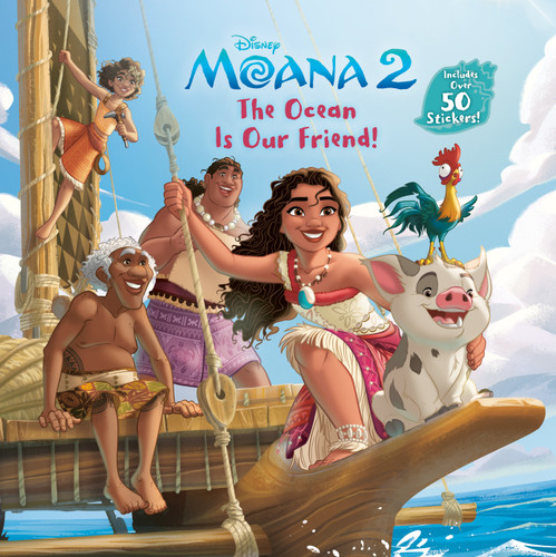The Ocean is Our Friend! (Disney Moana) book cover by RH Disney