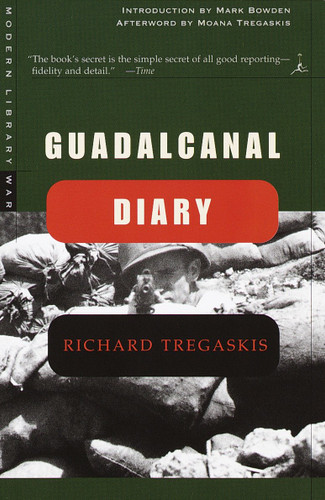 Guadalcanal Diary (Modern Library War) book cover by Richard Tregaskis