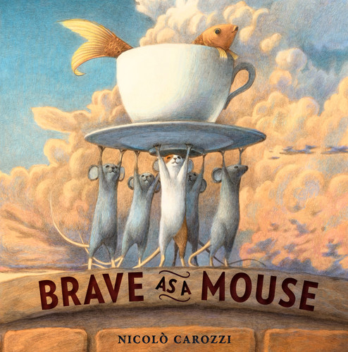 Brave as a Mouse book cover by Nicolò Carozzi