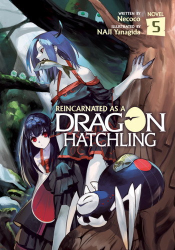 Reincarnated as a Dragon Hatchling (Light Novel) Vol. 5 (Reincarnated as a Dragon Hatchling (Light Novel)) book cover by Necoco