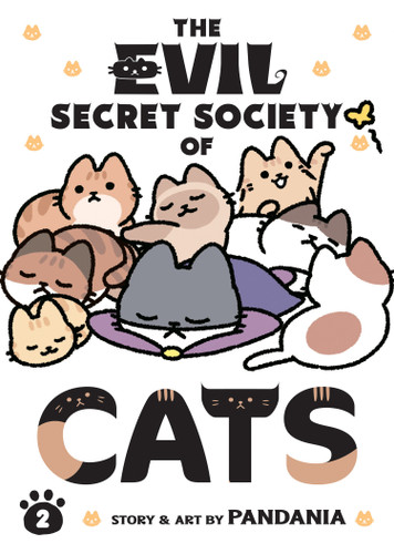 The Evil Secret Society of Cats Vol. 2 (The Evil Secret Society of Cats) book cover by PANDANIA