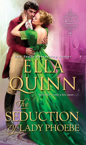 The Seduction of Lady Phoebe (The Marriage Game) book cover by Ella Quinn