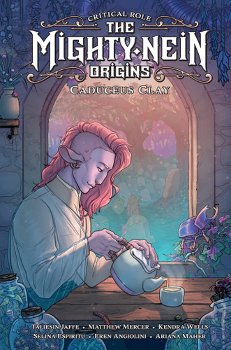 Critical Role: The Mighty Nein Origins--Caduceus Clay (Critical Role) book cover by Taliesin Jaffe, Matthew Mercer, Kendra Wells