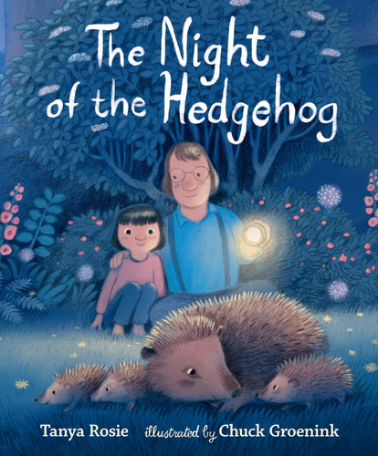 The Night of the Hedgehog book cover by Tanya Rosie