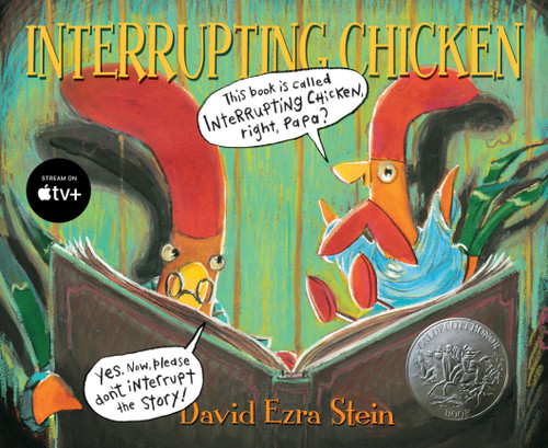 Interrupting Chicken: (Funny Read Aloud Children's Picture Book About Surprises, Fairy Tales, and Storytelling for Kids Ages 4-8) (Interrupting Chicken) book cover by David Ezra Stein