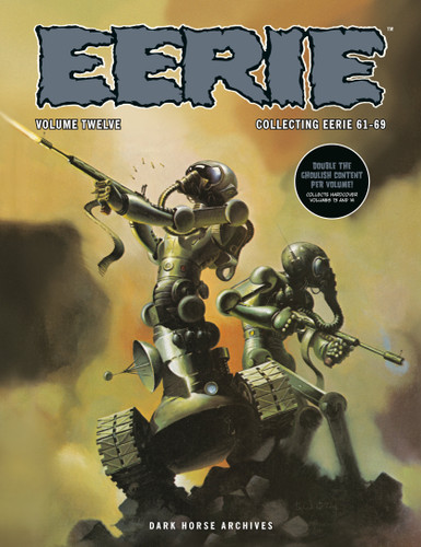 Eerie Archives Volume 12 (Double-Sized Volume) (Eerie Archives) book cover by Bernie Wrightson, Doug Moench