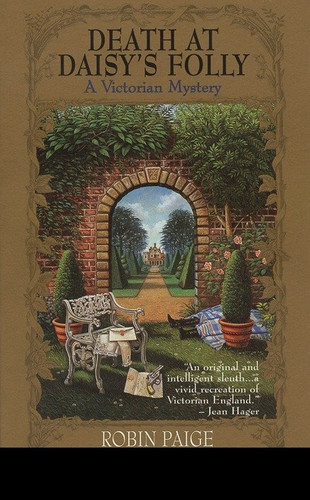 Death at Daisy's Folly (A Victorian Mystery) book cover by Robin Paige