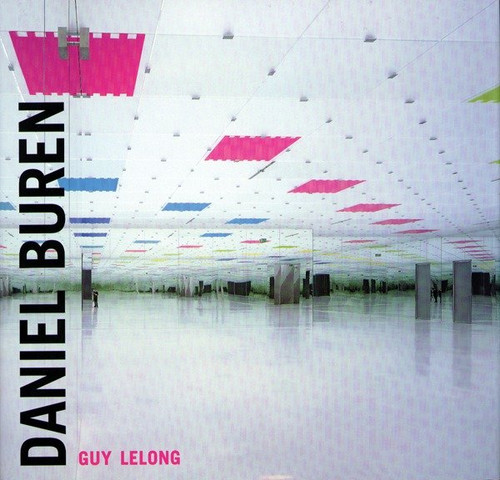 Daniel Buren book cover by Guy Lelong