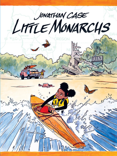 Little Monarchs book cover by Jonathan Case