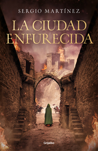 La ciudad enfurecida / The City Enraged book cover by Sergio Martinez