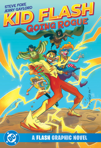 Kid Flash: Going Rogue book cover by Steve Foxe