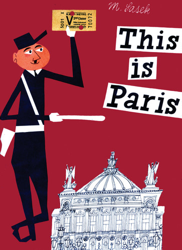 This is Paris (This is . . .) book cover by Miroslav Sasek