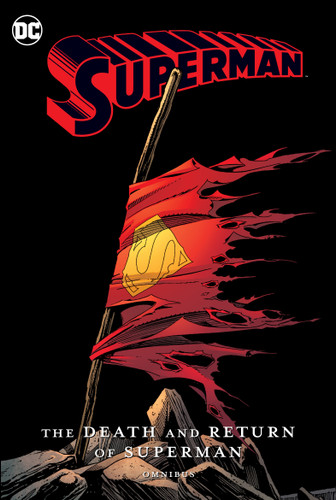 Death and Return of Superman Omnibus (2022 edition) book cover by Dan Jurgens