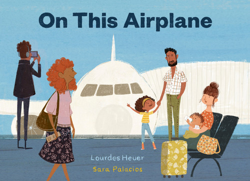On This Airplane book cover by Lourdes Heuer