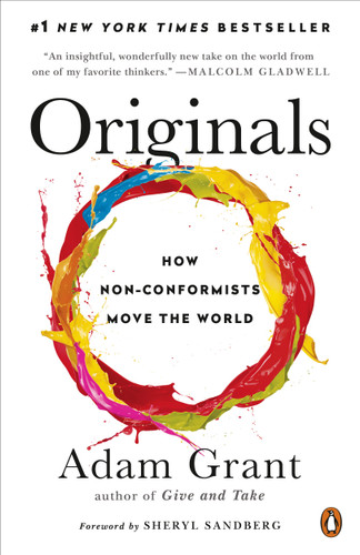 Originals: How Non-Conformists Move the World book cover by Adam Grant