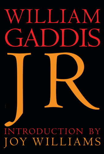 J R book cover by William Gaddis