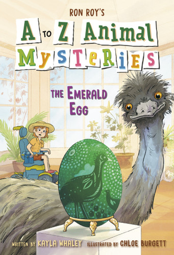 A to Z Animal Mysteries #5: The Emerald Egg (A to Z Animal Mysteries) book cover by Ron Roy, Kayla Whaley