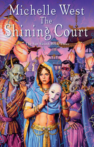 The Shining Court (The Sun Sword) book cover by Michelle West