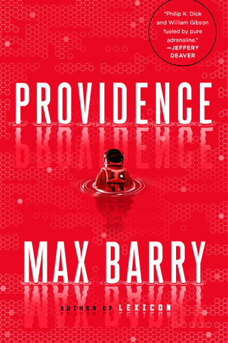 Providence book cover by Max Barry