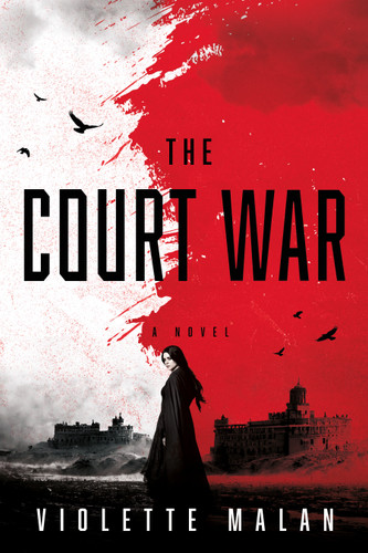 The Court War (The Godstone) book cover by Violette Malan