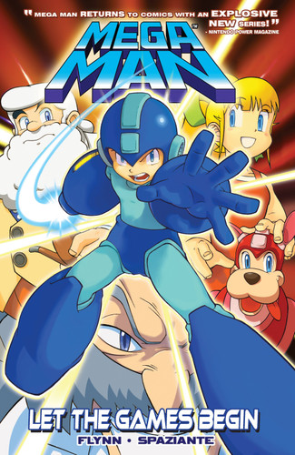 Mega Man 1: Let the Games Begin (Mega Man) book cover by Ian Flynn