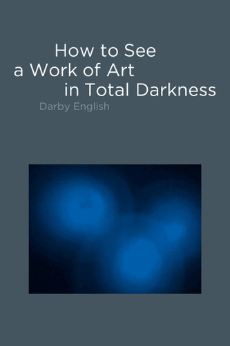 How to See a Work of Art in Total Darkness book cover by Darby English