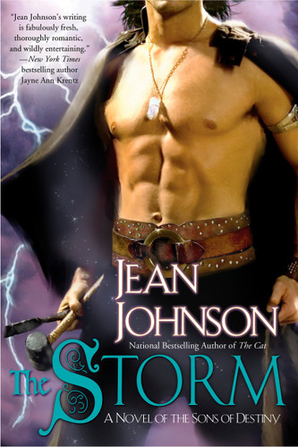 The Storm: A Novel of the Sons of Destiny (Sons of Destiny) book cover by Jean Johnson