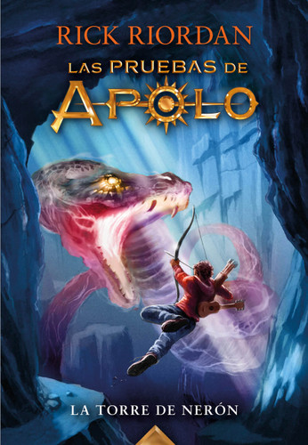 La torre de Nerón / The Tower of Nero (Las pruebas de Apolo) book cover by Rick Riordan