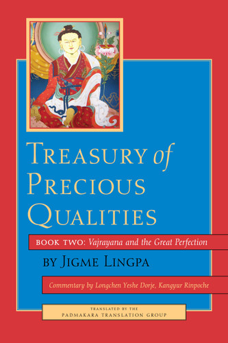 Treasury of Precious Qualities: Book Two: Vajrayana and the Great Perfection book cover by Longchen Yeshe Dorje, Kangyur Rinpoche, Jigme Lingpa