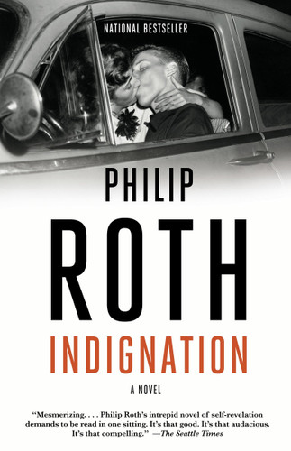 Indignation (Vintage International) book cover by Philip Roth