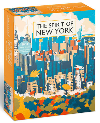 The Spirit of New York Jigsaw: 1000-piece Jigsaw book cover by Batsford Books