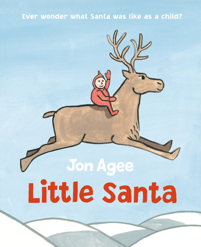 Little Santa book cover by Jon Agee