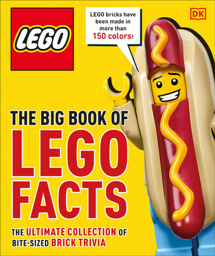 The Big Book of LEGO Facts book cover by Simon Hugo