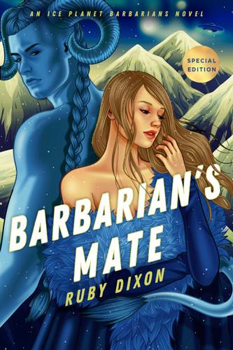 Barbarian's Mate (Ice Planet Barbarians) book cover by Ruby Dixon
