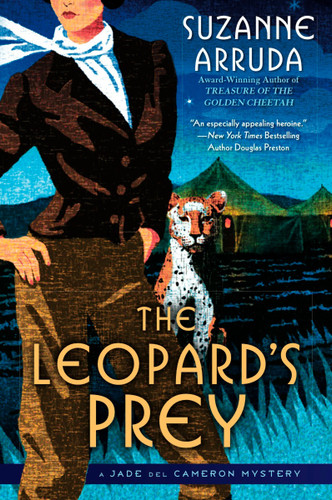 The Leopard's Prey: A Jade del Cameron Mystery (Jade Del Cameron Mystery) book cover by Suzanne Arruda