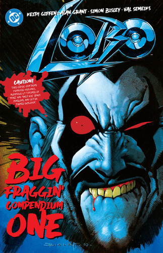 Lobo Big Fraggin Compendium Book One book cover by Keith Giffen, Alan Grant