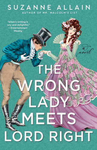 The Wrong Lady Meets Lord Right book cover by Suzanne Allain