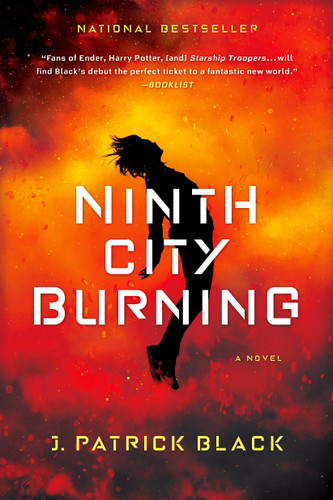 Ninth City Burning (War of the Realms Novel, A) book cover by J. Patrick Black