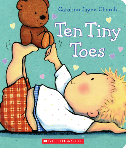 Ten Tiny Toes book cover by Caroline Jayne Church