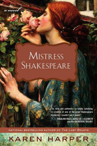 Mistress Shakespeare book cover by Karen Harper