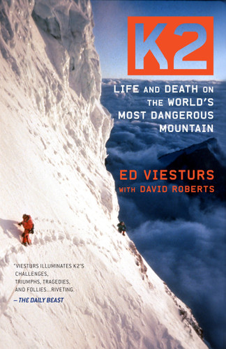 K2: Life and Death on the World's Most Dangerous Mountain book cover by Ed Viesturs, David Roberts