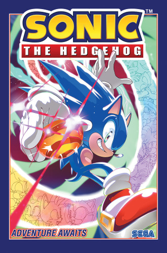 Sonic the Hedgehog, Vol. 17: Adventure Awaits book cover by Ian Flynn, Evan Stanley, Gale Galligan