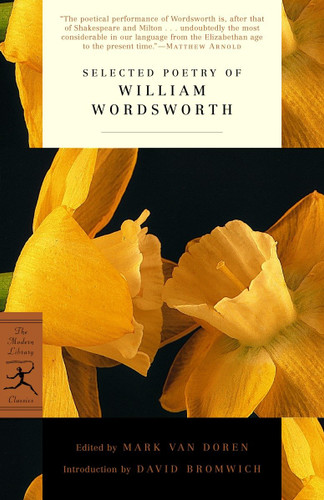Selected Poetry of William Wordsworth (Modern Library Classics) book cover by William Wordsworth