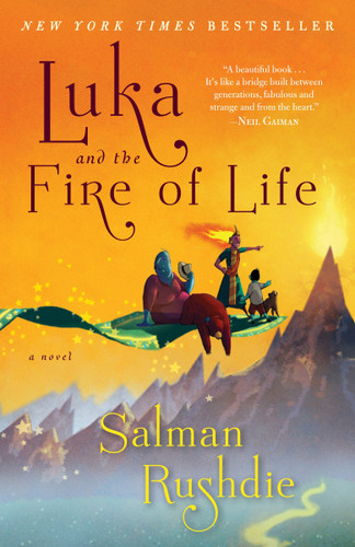 Luka and the Fire of Life: A Novel book cover by Salman Rushdie