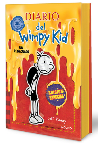 Diario del Wimpy Kid: Un renacuajo (Edición cantos pintados) / Diary of a Wimpy Kid (Sprayed Edges Edition) (Diario Del Wimpy Kid) book cover by Jeff Kinney