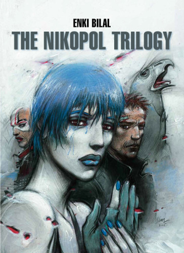 The Nikopol Trilogy book cover by Enki Bilal