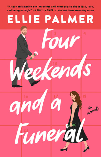 Four Weekends and a Funeral book cover by Ellie Palmer